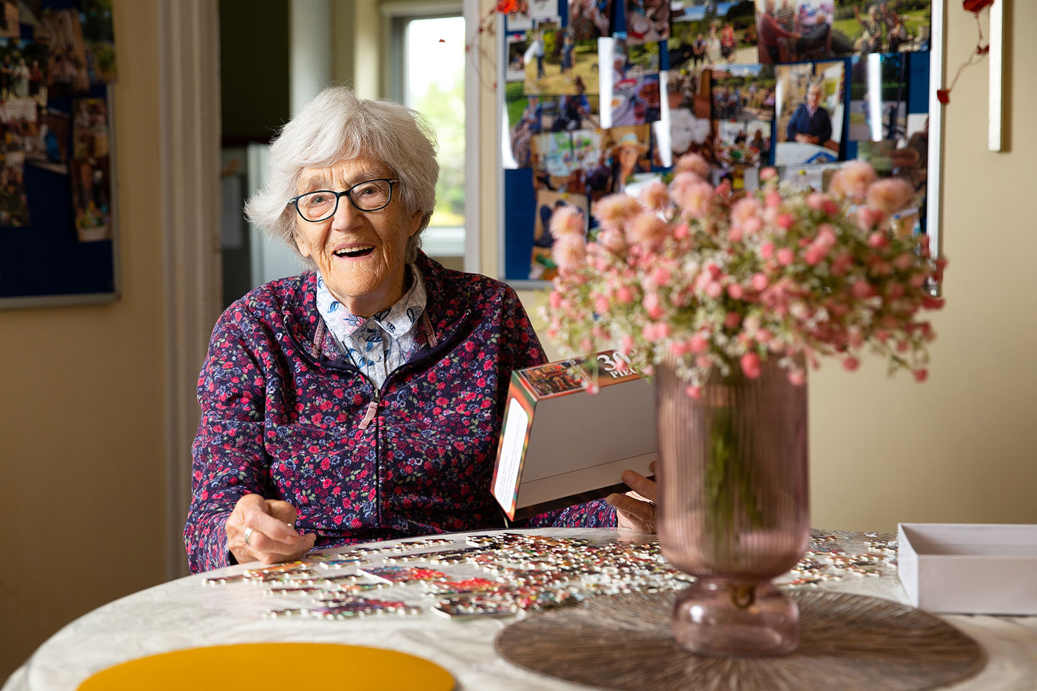 Promotional photography for Nene Valley Care Homes