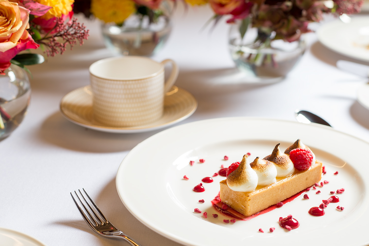 Dessert at the Royal College of Surgeons, London